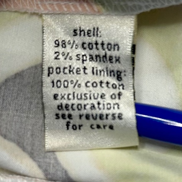 Tyler Boe Retro Floral Psychedelic Mini Skirt Pink Yellow Green Size 10 Cotton - Picture 4 of 8